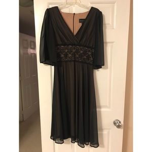 Connected Apparel Black Formal Dress